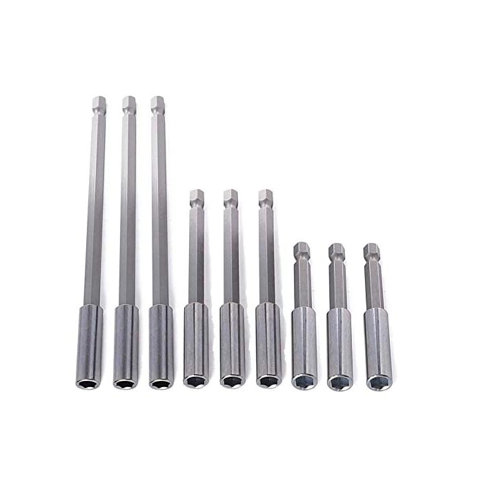 Buy LONKER 9Piece Set Bit Holder Extensions 2”4”6