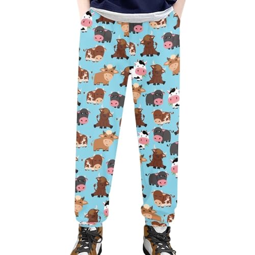 Cumagical Kids Sweatpants Girls Soft Warm Pajama Pants Kids Breathable Joggers for Teen Boys3