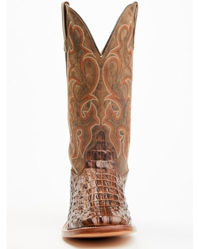 HORSE POWER Men's Nile Croc Western Boot Square Toe - HP1070 MOVE 8 EE US4