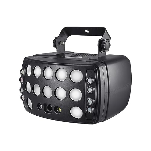 Jeu de lumière de scène 4-en-1 idéal pour réussir l'ambiance de vos fêtes de vacances