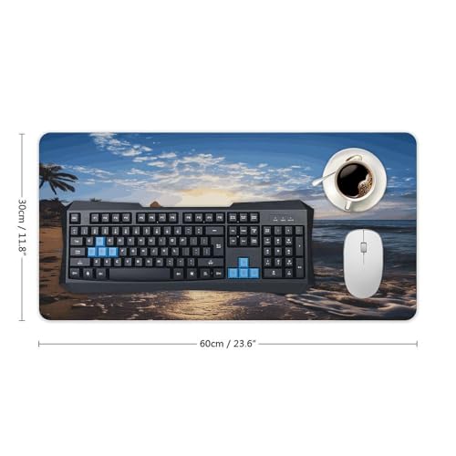Mouse Pad Grande de Goma Antideslizante 30x60 cm miniatura 2