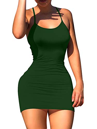 fashion green bodycon dress