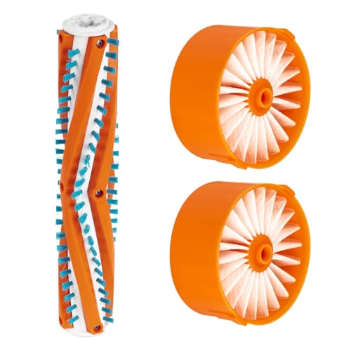 FFYan BSV2020G Washable HEPA Filter and Roller Brush Compatible with BLACK + DECKER POWERSERIES Cordless Vacuum Cleaner Accessory