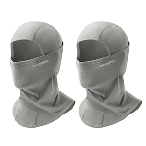 ROCKBROS Sturmhaube Grau 2er Pack
