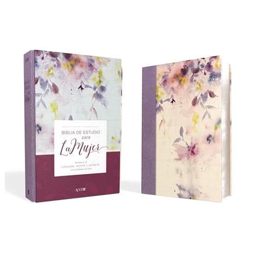 Biblia de Estudio para la Mujer NVI, Leathersoft/Tela Lila (Spanish Edition)