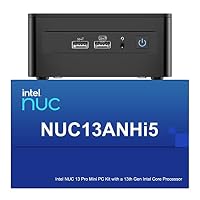 Intel NUC 13 Pro for ASUS NUC 13 Pro NUC13ANHi5 Arena Canyon Mini PC, i5-1340P, 16GB RAM, 512GB SSD, Mini Computer Win 11 Pro für Business Home Office, Unterstützung 8K/4K Quad Display/WiFi 6E/BT 5.3 – Ansicht 1