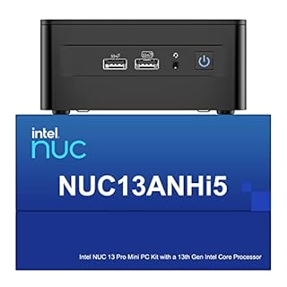 Intel NUC 13 Pro for ASUS NUC 13 Pro NUC13ANHi5 Arena Canyon Mini PC, i5-1340P, 16GB RAM, 512GB SSD, Mini Computer Win 11 Pro für Business Home Office, Unterstützung 8K/4K Quad Display/WiFi 6E/BT 5.3