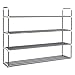 Shoe Rack with 4 Shelves-Four Tiers for 24 Pairs-For Bedroom, Entryway, Hallway, and Closet- Space Saving Storage and Organization by Home-Complete