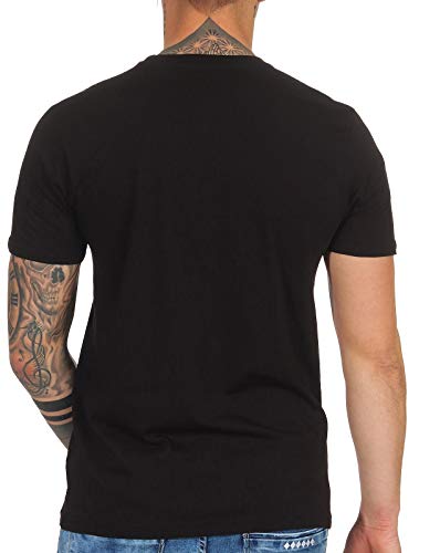 Alpha Industries T-Shirt Basic 100501 Nero Regular Fit - 3