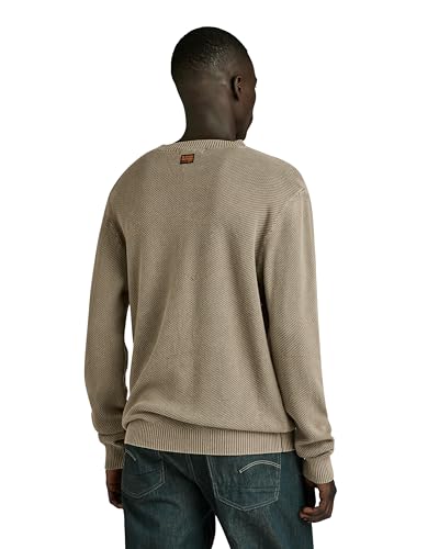 Miniatura 2 de G-Star Para Hombre Jersey Moss Knitted, Verde Shamrock Gd D24461-D630-B681 , Xxl