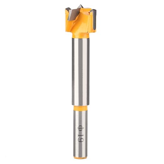 19mm Broca Forstner, cizalla de precisión, borde dentado, broca para carpintería, taladro perforador, sierra de piedra para madera