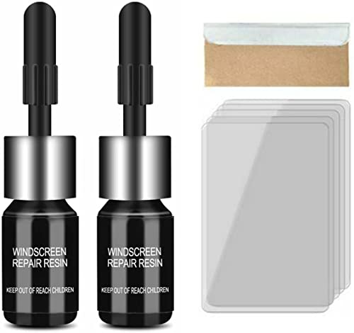 Auto Windshield Crack Repair and Glass Repair for Car, Auto Home Window, Windshield Repair Kit, Car Windshield Repair Tool with Windshield Repair Resin for Windshield Chip Repair
