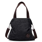 MAßE: 41 cm x 38 cm x 10 cm. Gewicht: 500g. Große Kapazität und leichtes Gewicht. Geräumigs Tasche für A4-Ordner, Kleidung, Bücher, Lebensmittel, Wasserflasche, Kosmetik usw.
