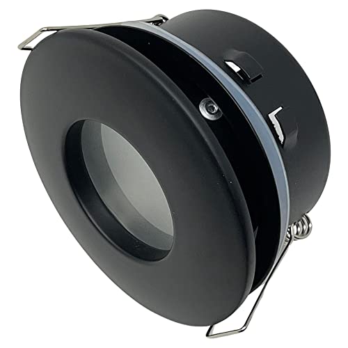 Plafonnier de salle de bain IP65 Noir mat Cover