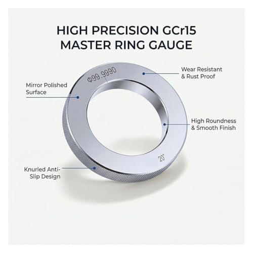 Calibrador de anillo liso de 116mm en acero de alta precision 3