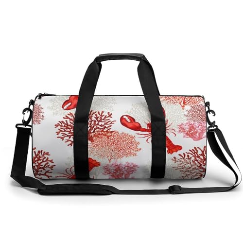 Sac de voyage Homard Tropical 45cm idéal pour votre prochain week-end de camping