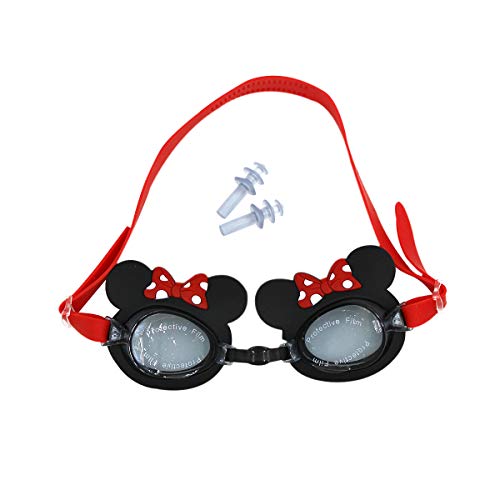 Lunettes de natation anti-buée étanches avec motifs mignons pour piscine enfant
