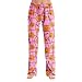 Halloween Pajama Pants Ghost Skeleton Pumpkin Pj Pants Orange Skull Spooky Soft Comfortable Lightweight Elastic Waist Wide Leg Fall Women's Pajama Bottoms Halloween Outfits Light Pink S