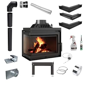 Kratki SIMPLE Kaminofen Set 8kW