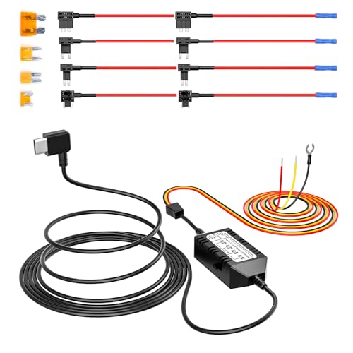 VIOFO HK4 Hardwire Kit with 8pcs Full Set Circuit Fuse Tap, Type-C Port, for A329 series/A229...