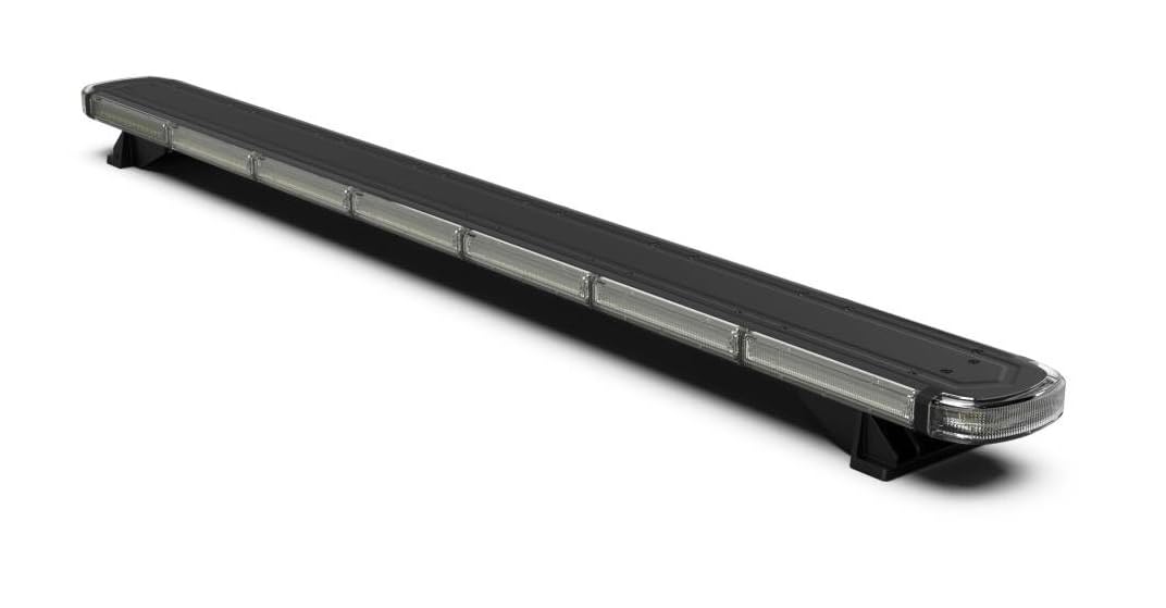 Ryme Automotive Puente Luminoso LED Ámbar 1218 mm - 220W, 260 LEDs, Alta Potencia, IP69K, Homologado para Seguridad y Emergencias