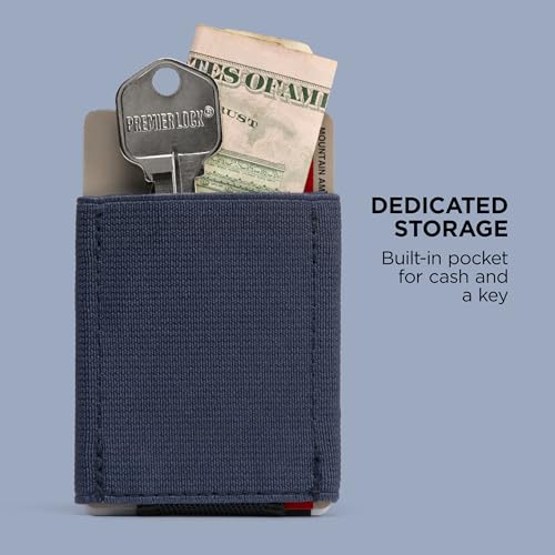 NOMATIC Wallet for Men and Women: Slim Minimalistic Wallet with Durable Materials, Easy Access Pull Tab, Cash Pocket, and Holds 4-14 Cards – Perfect for Professional or Casual Use4