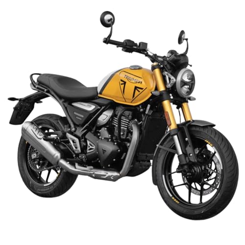 Image of TRIUMPH Speed 400 (349 CC) MY25 Bike Racing Yellow Booking for Ex-Showroom Price