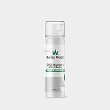 1000mg CBD Muscle and Joint Balm, Rub, Gel, Effective, High-Strength Formula, THC-Free - 50ml