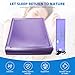 Free Flow Full Wave Water Mattress, Ergonomic Design Durable PVC Water Bed with Water Bed Heater, Water Pipe, & Electric Air Pump, Without Additional Frame (Full-54