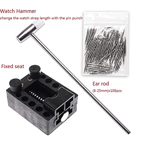 Kit réparation montre 147 pièces avec ouvre boîtier et extracteur - 4