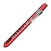 Stylo de diagnostic, échelle de 50 mm Protection de l'environnement Lampe d'examen ophtalmique à économie d'énergie LED pour ophtalmologie pour situation d'urgence(rouge)
