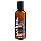 LATINOIL Chia Repair Sulfate-Free Shampoo Travel Kit 2 Oz - Natural Product for Oily Hair, Dry Hair, Dry Scalp, Colored Hair, Blonde Gray Red Textured Curly Hair, Color Treated Hair, Thicken the Hair