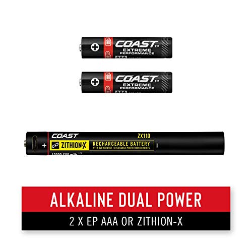 Coast® G23 120 Lumen Alkaline Dual Power Magnetic Led Penlight With C.o.b. Area Light #TOP6