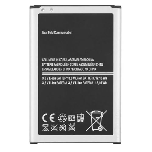 ELLENNE - Batterie pour Samsung Note 3 | N9000 - N9005 - B800BC de 3200 mAh