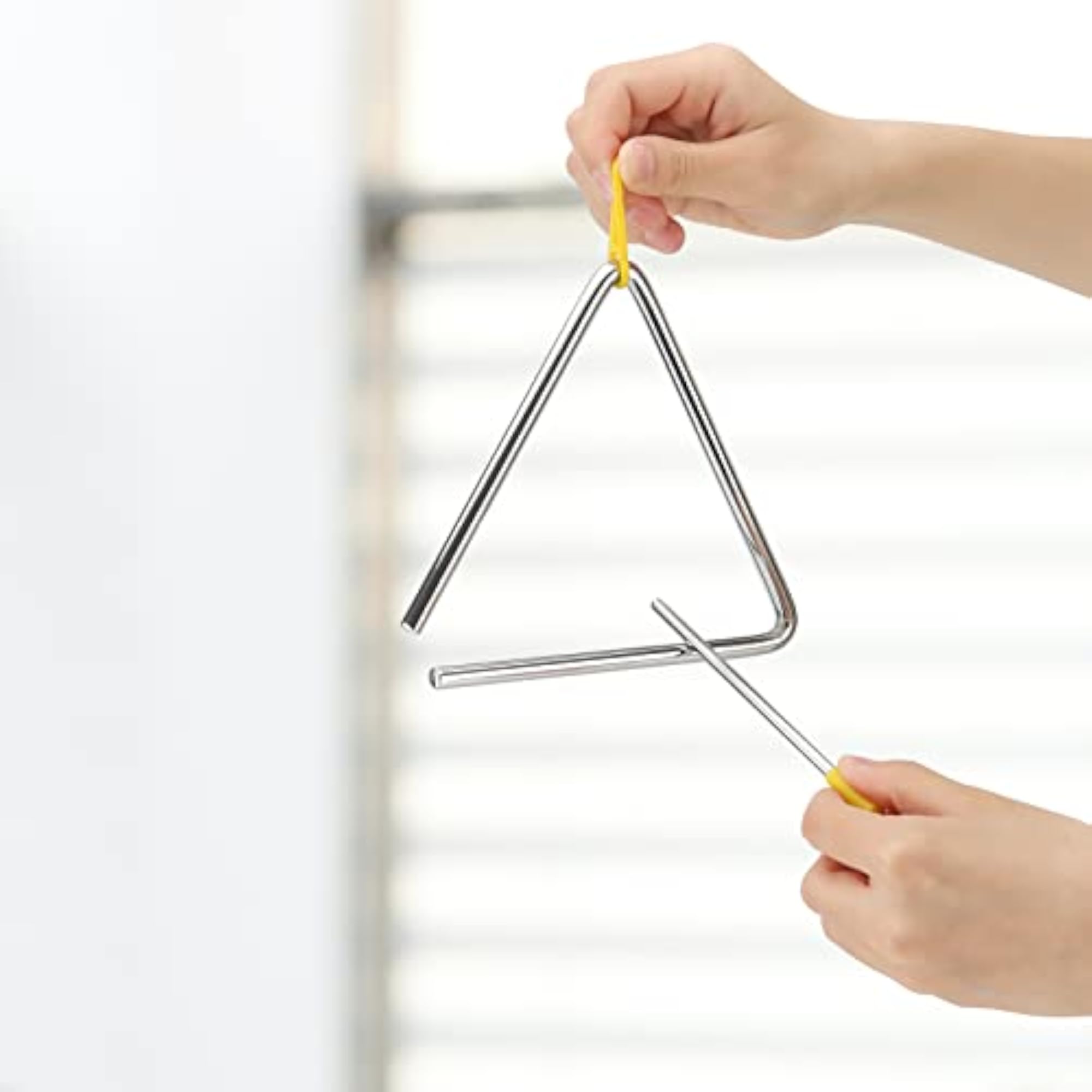 12 Pack Triangle Instruments for Music