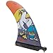 KONA SURF CO. Classic Single Single Center Fin for Longboard, Surfboard and Paddleboard (Seagull, 10in)