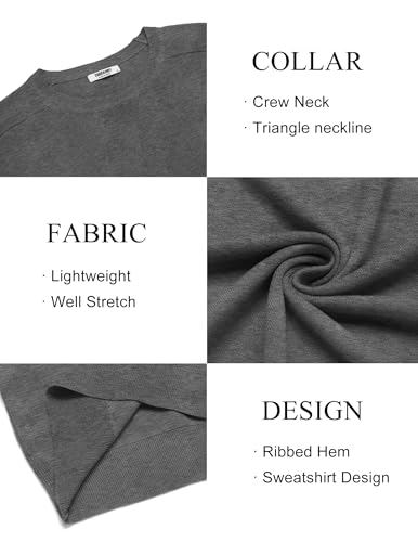 Pull à col rond pour homme léger qui ne gratte pas et reste ajusté - 4
