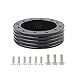 LicBund 1" Steering Wheel Hub Adapter Conversion Spacer 6 Hole to 3 Hole Steering Wheel Adapter Boss Kit to fit Grant,Forever Sharp, APC,Pilot 3 Hole Steering Wheel Adapter boss kit