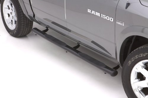 Lund 23510545 Polished Stainless Steel 4" Oval Straight Nerf Bars For 2007-2018 Silverado/Sierra 1500, 2500Hd, 3500Hd Crew Cab #TOP1