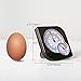 BOEESPAT Mini Indoor Thermometer Hygrometer Temperature Humidity Monitor Gauge, No Battery Needed for Home Room Kitchen Patio Planting Room Reptile Terrariums Incubator (1 Pack)