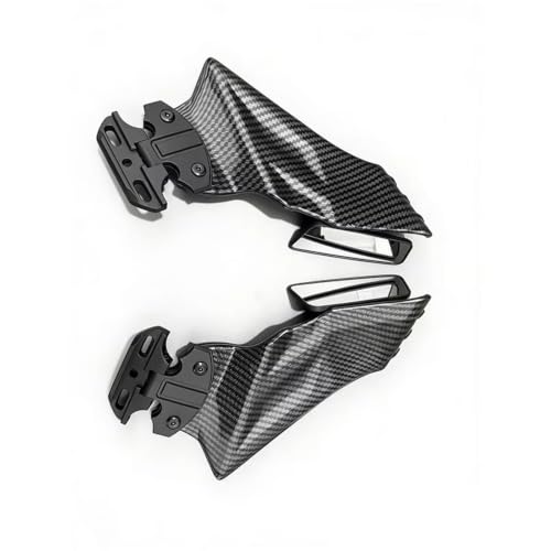 Ailes aérodynamiques Ninja 300 becquet aile rétroviseur moto