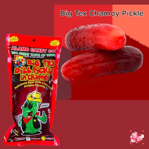 Ultimate TikTok Chamoy Pickle Kit with Big Tex Chamoy Pickle, Lucas Salsaghetti, Takis, and More! Featuring Tajin for the Perfect Zesty Kick. Snack Sensation Galore! - Thumbnail 2