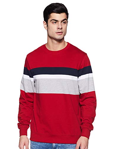 Image of Amazon Brand - Symbol Men's Cotton Crew Neck Sweatshirt
