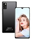 CUBOT P50 Smartphone Ohne Vertrag 6 GB + 128 GB/512 GB Entwicklung Android Handy 6,2 Zoll Display 20 MP Kamera 4200 mAh 4G Dual SIM/Octa-Core/NFC/GPS/OTG/Face ID (schwarz)
