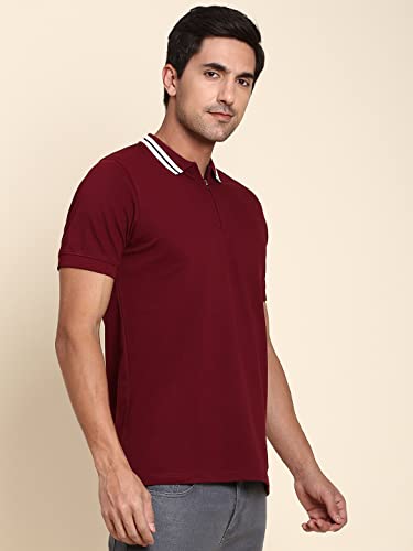 Image of Dennis Lingo Men's Cotton Slim Fit Polo T-Shirt