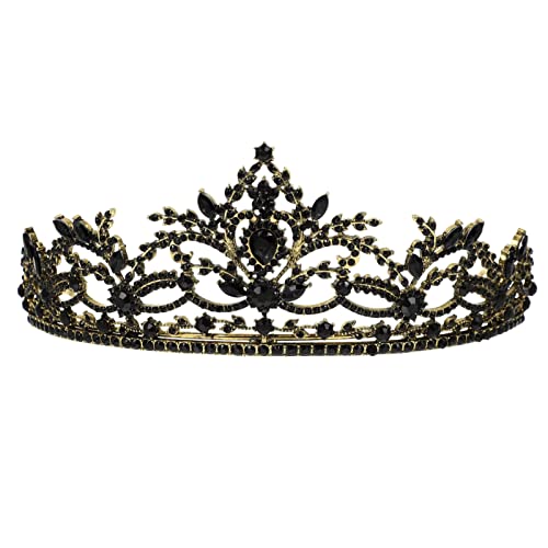 Joyas góticas y coronas occidentales de aleación para novias de gala