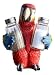 Ebros Tropical Rainforest Rio Red Scarlet Macaw Parrot Bird Salt And Pepper Shakers Holder Figurine Set 6.75"H Nautical Table Decore or Decorations For Spice Racks Holders Organizers Kitchen And Home