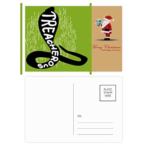 Cartes postales père Noël lot de 20 pour ne plus manquer de cartes de vœux en décembre