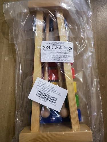 Xylophon Glockenspiel Holz Musikinstrumente für Erwachsene Kinder Mit 2 Glockenspiel Schlägel Bunt Xylophon für kinder ab 1 jahr Pädagogische Spielzeug Geschenke (8-Keys)