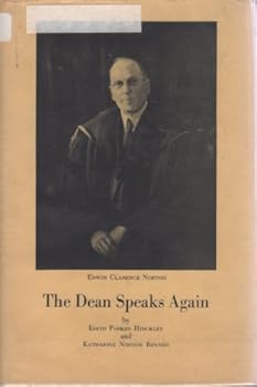 Hardcover The dean speaks again;: Giving hitherto unpublished excerpts from personal papers, diaries, and letters: together with portions of previously published speeches Book